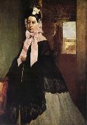 Edgar Degas Lady Spain oil painting artist